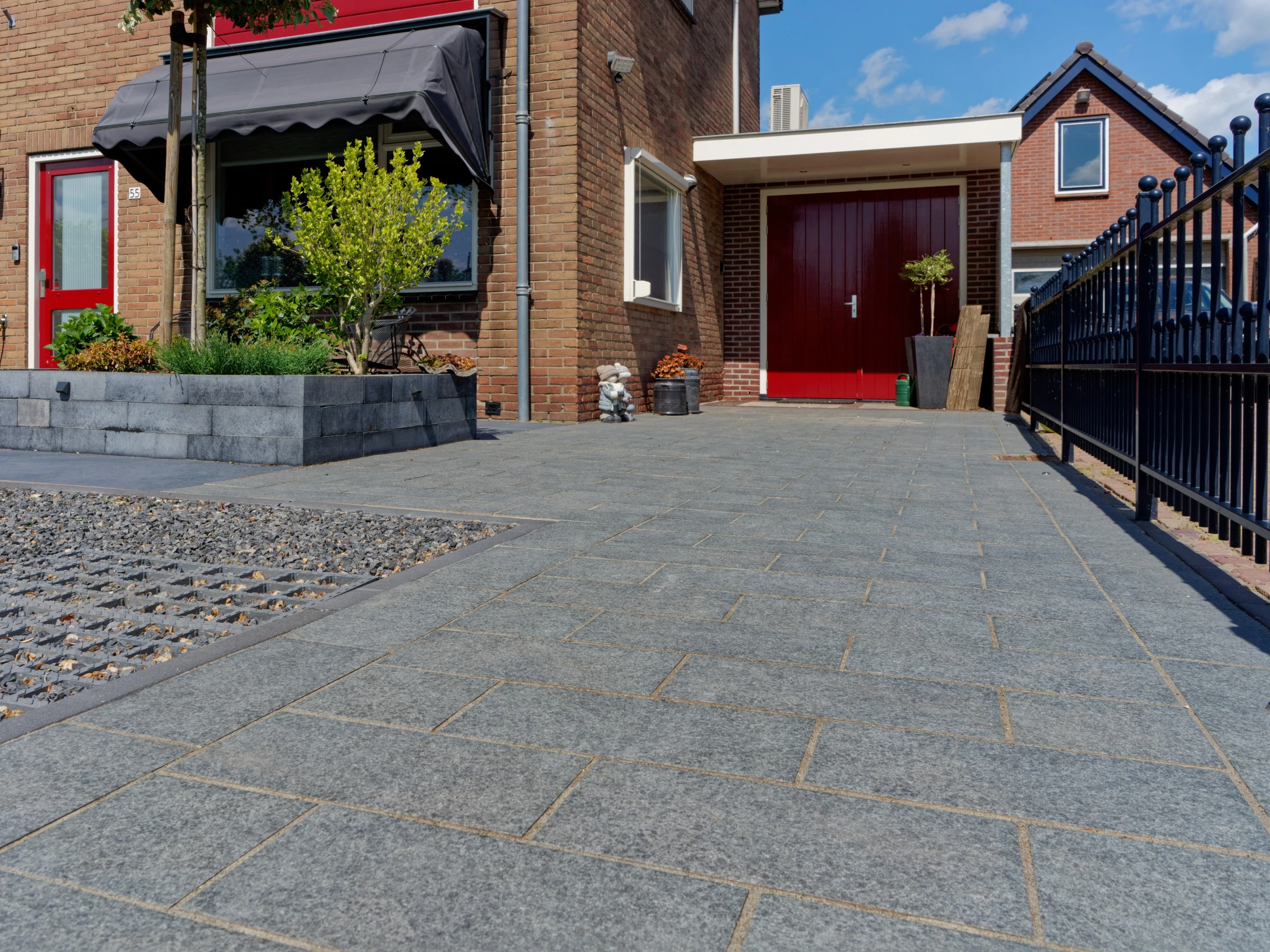 Gardenlux Keramische Tegel Cera5Line Basalt 40 x 20 x 5 cm - Afbeelding 3